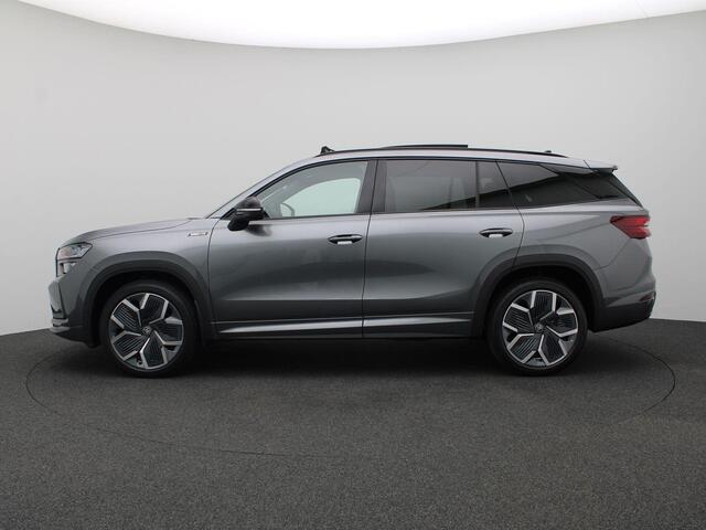 Skoda Kodiaq 1.5 TSI MHEV Sportline Business 7p 150PK DSG Panoramadak, Trekhaak, 20" LM Velgen, Matrix LED-verlichting, Achteruitrijcamera, Winterpakket, Keyless, Side Assist, Elektr. Achterklep