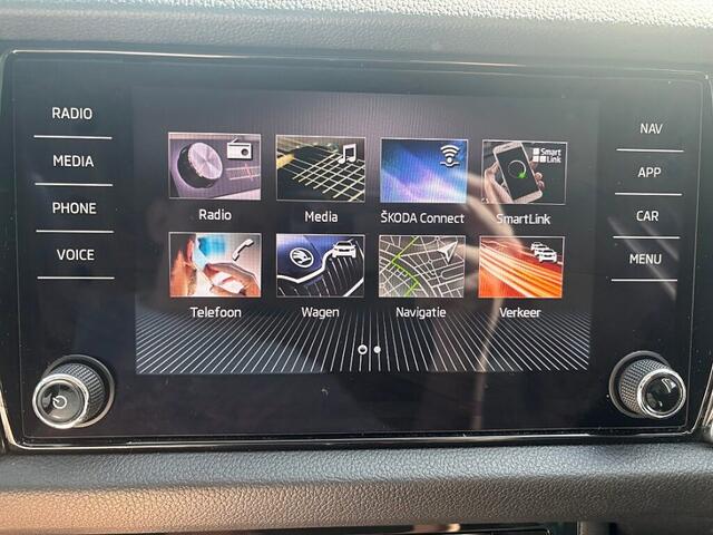 Skoda Kodiaq 1.5 TSI Bns Ed Ecc,navi,lmv,trh,h.leer,dakrails,led,audio