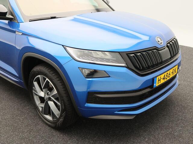 Skoda Kodiaq 1.5 TSi 150 Pk Sportline Business | Trekhaak | Stoelverwarming | Camera | Adaptive Cruise | CarPlay | 19 Inch | 101.094 Km !!