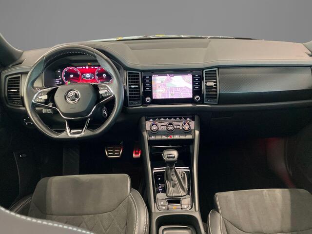Skoda Kodiaq 1.5TSI/150PK Sportline DSG · Panoramadak · 20"LM · Apple/Android · Trekhaak · Garantie t/m 12-08-2026 of 100000km.