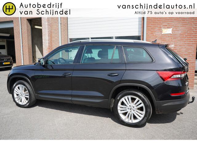 Skoda Kodiaq 1.5 TSI 150PK BUSINESS EDITION DEC 2020 ORIGINEEL NEDERLANDS 5 PERSOONS CAMERA TREKHAAK LEDER/ALCANTARA 19INCH 4X ALL SEASON NAVI ANDROID/APPLECARPLAY ADAPTIEVE CRUISE CLIMA STOEL+STUUR+VOORRUITVERWARMING ENZ...