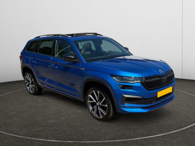 Skoda Kodiaq 1.5 TSI RS Sportline Business Aut- 7 Pers, Panoramadak, Sfeerverlichting, Elek Trekhaak, Stuur/Stoelverwarming