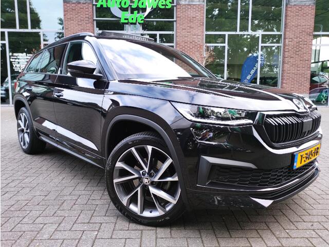 Skoda Kodiaq 1.5 TSI Sportline Business DSG - Panoramadak - Adaptieve Cr.control - Trekhaak - Stoel+Stuur+Voorruitverwarming - 20Inch LMV