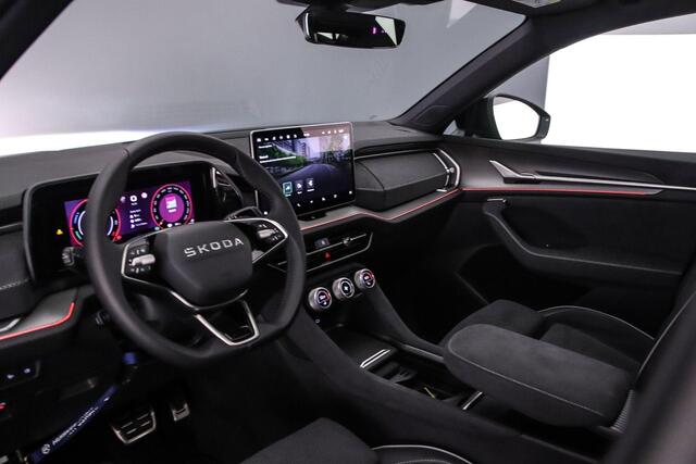 Skoda Kodiaq Sportline Business 1.5 TSI PHEV 204pk DSG Automaat Trekhaak, Panoramadak, Adaptive cruise control, LED matrix koplampen, Elektrische achterklep