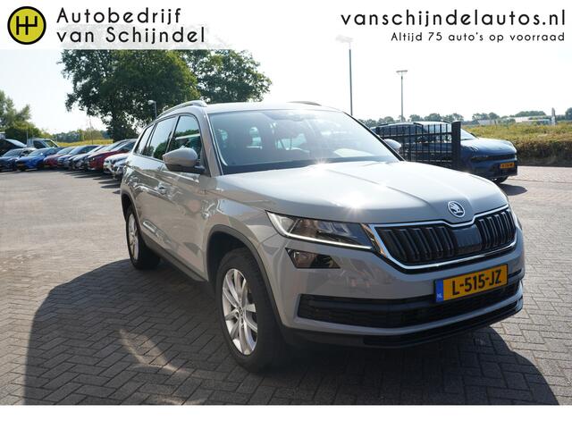 Skoda Kodiaq 1.5 TSI BUSINESS EDITION ORIGINEEL NL KEURIGE SUPERNETTE STAAT !!! ELECTR.TREKHAAK CAMERA NAVI ANDROID-APPLECARPLAY 1/2 LEDER STOEL+VOORRUITVERWARMING ADAPTIEVE CRUISE DODEHOEK PDC V+A FULL LED ENZ...