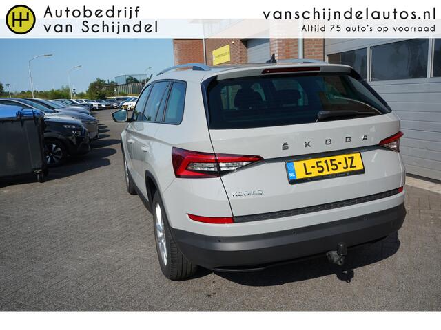 Skoda Kodiaq 1.5 TSI BUSINESS EDITION ORIGINEEL NL KEURIGE SUPERNETTE STAAT !!! ELECTR.TREKHAAK CAMERA NAVI ANDROID-APPLECARPLAY 1/2 LEDER STOEL+VOORRUITVERWARMING ADAPTIEVE CRUISE DODEHOEK PDC V+A FULL LED ENZ...