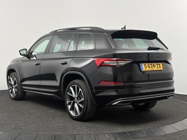 Skoda Kodiaq 1.5 TSI 150pk DSG Sportline Business 7p. | NL Auto | Trekhaak | Panoramadak | Leder | 20"Velgen