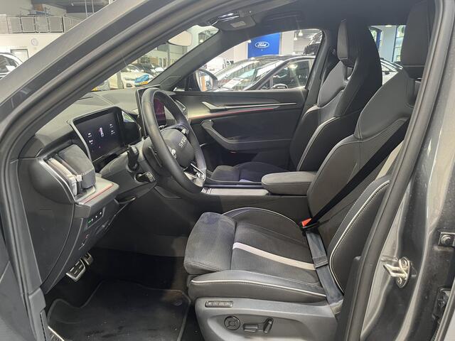 Skoda Kodiaq 1.5 TSI PHEV 204 pk Sportline | Stoelverw. | Stuurverw. | El. a. klep | El. verst. stoel + geh. | LED | 19" | Keyles entry |