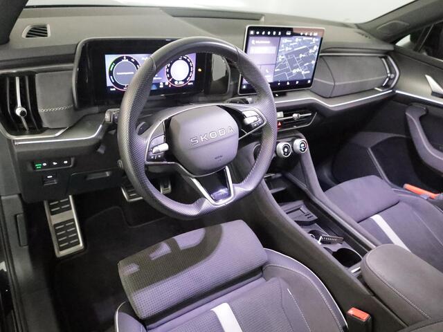 Skoda Kodiaq 1.5 TSI PHEV Sportline Business 204 pk Automaat | Verlengde garantie | Parkeersensoren | Achteruitrijcamera | Autom. airco (3 zones) | Stoelverwarming |
