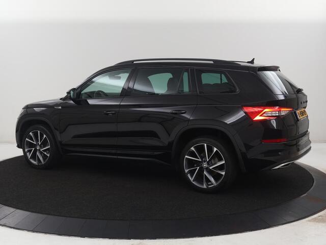 Skoda Kodiaq 1.5 TSI Sportline Business | Leder/alcantara | Memory | Stuur/stoel verwarming | Canton sound | Adaptive cruise | Carplay | Camera | Park assist | Trekhaak
