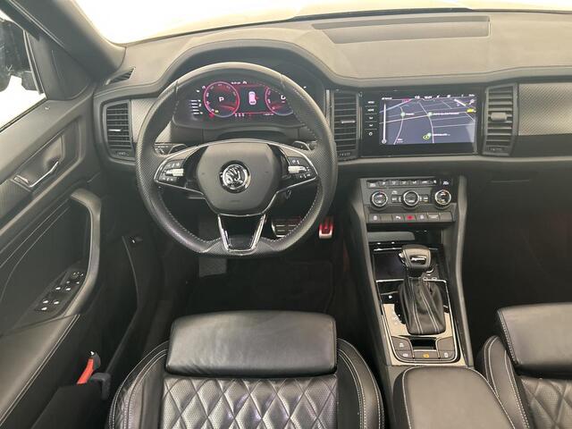 Skoda Kodiaq 1.5 TSI Sportline Business / AUTOMAAT/ PANO/ LEER/ PARK.SENSOR.V+A/ CAMERA/ SMARTLINK/ CRUISE/ STUUR+STOELVERWARM./ MEMORY SEAT/ ELEK.ACHTERKLEP/ DIGITAL DASH/ NAVI/ DAB/ CLIMA/ LED/ 19'' LMV