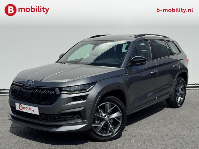 Skoda Kodiaq 1.5 TSI Sportline Business 150Pk! Automaat | Panorama dak | Achteruitrijcamera | DAB | Stoelverwarming