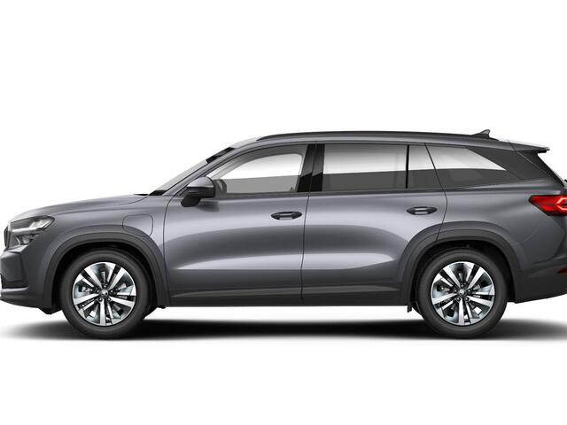 Skoda Kodiaq 1.5 TSI PHEV Edition 204 pk 6 versn. DSG | Trekhaak | Sunset | Velgen: 18" lichtmetalen velgen Soira aero, zilver