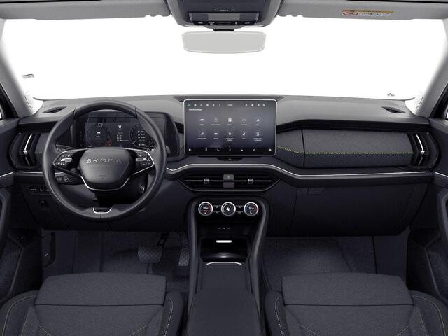 Skoda Kodiaq 1.5 TSI PHEV Business Edition 204 pk 6 versn. DSG | Sunset | Trekhaak | Velgen: 18" lichtmetalen velgen Soira aero, zilver