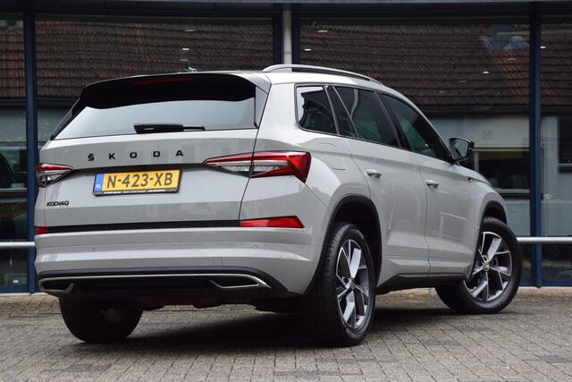 Skoda Kodiaq 1.5 TSI 150PK Sportline Business 7p / 7 Persoons DSG Automaat | Org. NL | BOVAG Garantie | Cruise control adaptief + file assistent | el. achterklep | keyless entry | camera |
