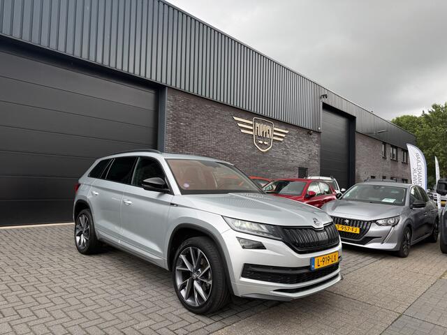 Skoda Kodiaq 1.5 TSI Sportline Business | 1E EIGENAAR | 3/6/12 MND GARANTIE | AUTOMAAT | PANO | LED | DAB | MEMORY | CARPLAY | DIGITAAL COCKPIT | TREKHAAK |