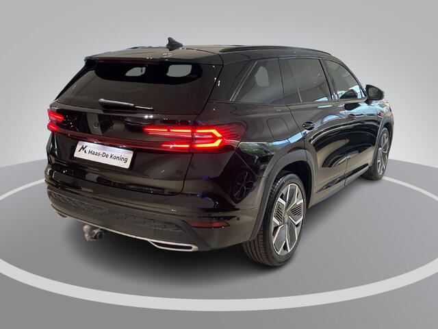 Skoda Kodiaq 1.5TSI 150kW/204PK PHEV Sportline · Panoramadak · Trekhaak · 360°Camera + Parkeersensoren · Canton Audio · Garantie t/m 13-05-2027