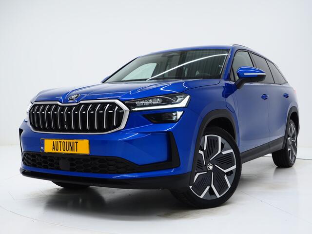 Skoda Kodiaq 1.5 TSI PHEV | Leder | HUD | Camera | Sfeerlicht | Keyless | Adaptive Cruise | Memory | Carplay