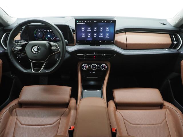 Skoda Kodiaq 1.5 TSI PHEV | Leder | HUD | Camera | Sfeerlicht | Keyless | Adaptive Cruise | Memory | Carplay