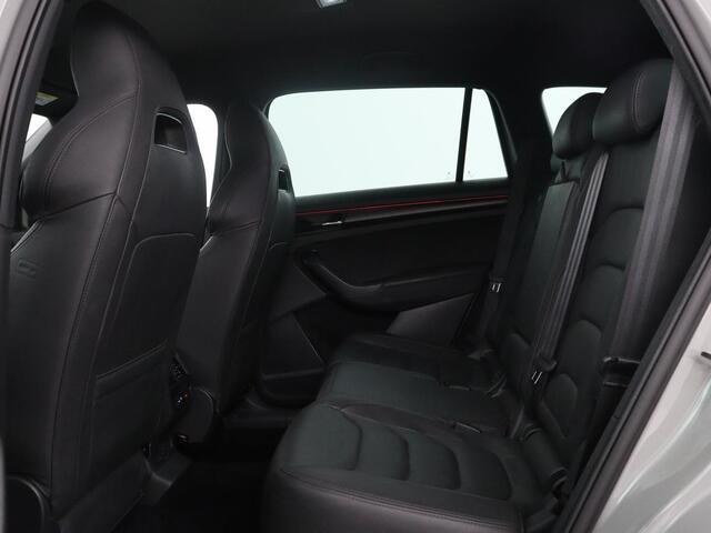 Skoda Kodiaq 1.5 TSI Sportline Business | Leder | Memory | Adaptive cruise | Stoelverwarming | Camera | Park assist | Sfeerverlichting | Bluetooth | Navigatie | Elektrische achterklep | Trekhaak