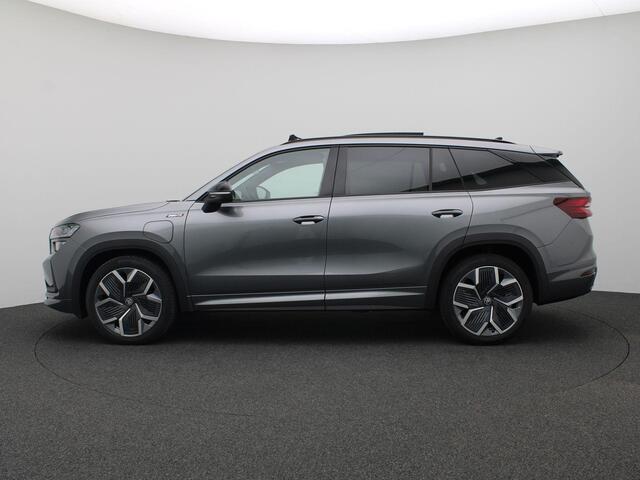 Skoda Kodiaq 1.5 TSI PHEV Sportline Business 204PK DSG Panoramadak, Trekhaak, 20" LM Velgen, Keyless, Achteruitrijcamera, Memorystoel, Stoelverwarming, Elektr. Achterklep, Canton Audio
