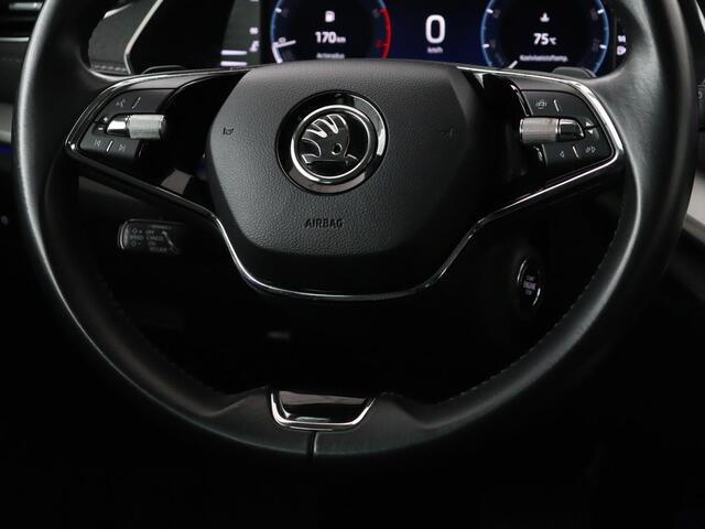 Skoda OCTAVIA Combi 1.0 e-TSI Business Edition Plus | Apple Carplay | Cruise Control Adaptief | Navi | Sfeerverlichting | Dodehoek Detectie | Stoelverwarming