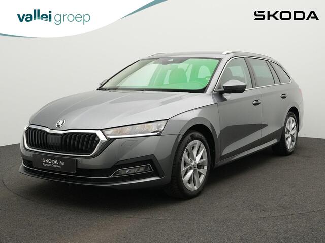 Skoda OCTAVIA Combi Business Edition Plus 1.0 e-TSI 110 pk DSG | Parkeersensoren voor/achter | Stoelverwarming | Cruise | Navi | Side Assist | 16 inch