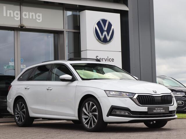 Skoda OCTAVIA Combi 1.4 TSI 204 pk DSG iV PHEV Style | Panoramadak | Alcantara | SmartLink | Camera | Adaptive Cruise | Stoel + Achterbank Verwarming | Elektrische bestuurdersstoel | Stuurverwarming | Elektrische klep |