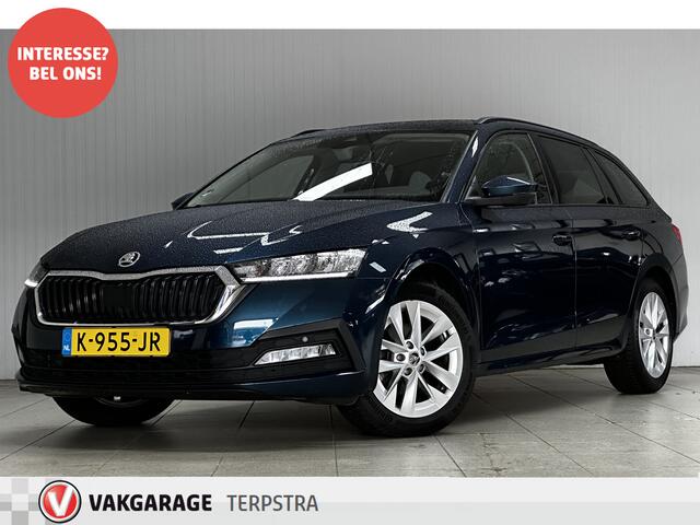 Skoda OCTAVIA Combi 1.0 e-TSI Business Edition/ Virtual Dashboard/ 17'' LMV/ Keyless-Go/ LED Koplampen/ Elek. Kofferklep/ Stoelverw./ Apple + Android/ DAB+/ Navi/ Clima/ Cruise/ Bluetooth/ Multi. LEDER. Stuur/ Mistl./ PDC V+A/ Extra getint
