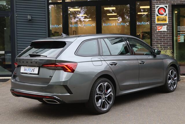 Skoda OCTAVIA Combi 1.4 TSI RS iV PHEV Matrix LED/ACC/Keyless/Camera/Head-up/Columbus/Trekhaak wegkl./19"