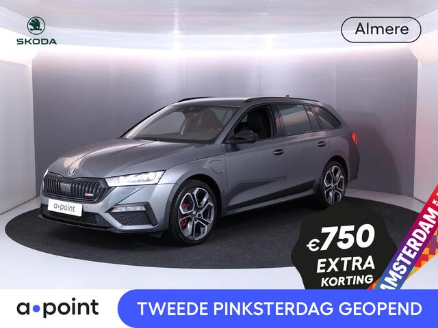 Skoda OCTAVIA Combi 1.4 TSI RS iV PHEV Business 245PK PHEV | Verlengde garantie | Adaptive cruise control | Trekhaak wegklapbaar | Parkeercamera | Head up display |