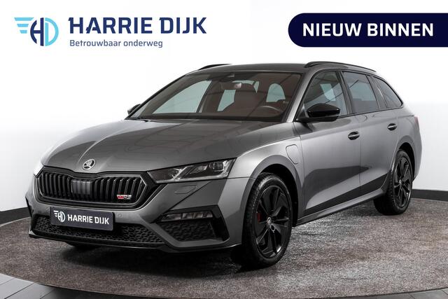 Skoda OCTAVIA Combi 1.4 TSI RS iV PHEV Business - Automaat | Dig. Cockpit | Adapt. Cruise | Stoel-+ Stuurverw. | PDC | Camera | NAV +App. Connect | ECC | Elek. Klep | LM 19" | 4923