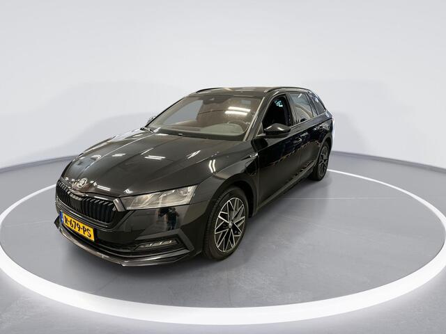 Skoda OCTAVIA Combi 1.4 Tsi 204pk DSG iV PHEV Sportline Business · Camera · Apple/Android Car Play · Keyless · Matrix LED · Elek. Achterklep · Trekhaak · 17'' Inch ·