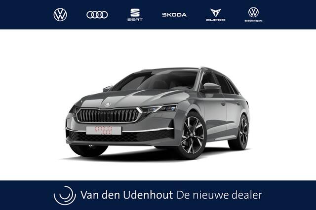 Skoda OCTAVIA Combi 1.5 TSI e-TEC MHEV 115 7DSG Business Edition Plus Automaat | KESSY (Keyless Entry and Start stop System) | Mechanisch wegklapbare trekhaak | Sunset (extra donker getinte ramen achter) | Achteruitrijcamera | Virtual cockpit (digitaal instrumentenpane