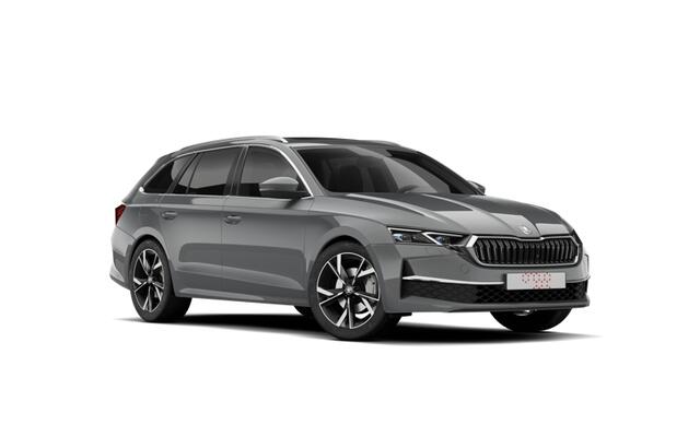 Skoda OCTAVIA Combi 1.5 TSI e-TEC MHEV 115 7DSG Business Edition Plus Automaat | KESSY (Keyless Entry and Start stop System) | Mechanisch wegklapbare trekhaak | Sunset (extra donker getinte ramen achter) | Achteruitrijcamera | Virtual cockpit (digitaal instrumentenpane