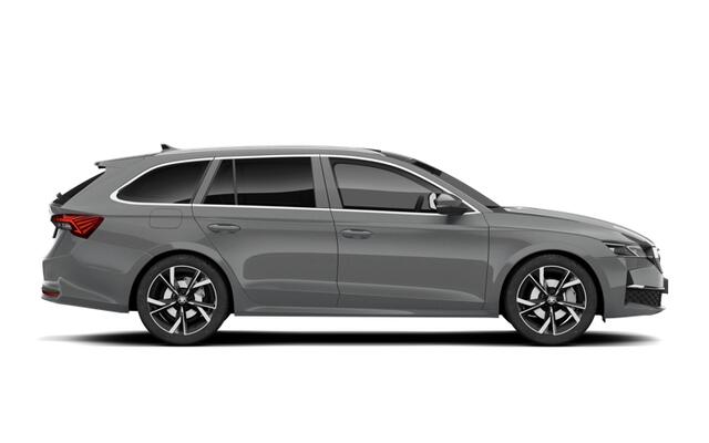 Skoda OCTAVIA Combi 1.5 TSI e-TEC MHEV 115 7DSG Business Edition Plus Automaat | KESSY (Keyless Entry and Start stop System) | Mechanisch wegklapbare trekhaak | Sunset (extra donker getinte ramen achter) | Achteruitrijcamera | Virtual cockpit (digitaal instrumentenpane