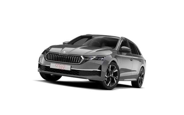 Skoda OCTAVIA Combi 1.5 TSI e-TEC MHEV 115 7DSG Business Edition Plus Automaat | KESSY (Keyless Entry and Start stop System) | Mechanisch wegklapbare trekhaak | Sunset (extra donker getinte ramen achter) | Achteruitrijcamera | Virtual cockpit (digitaal instrumentenpane