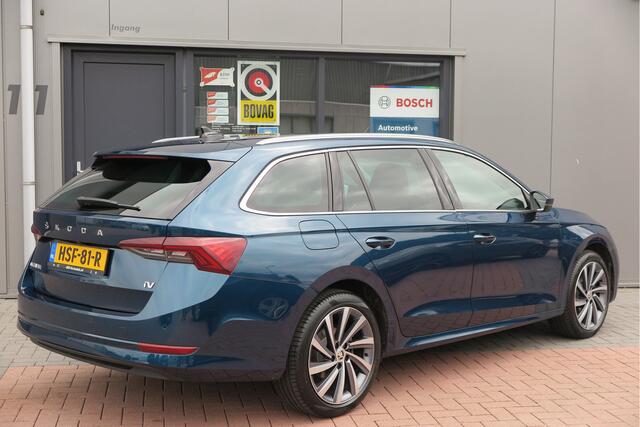 Skoda OCTAVIA Combi 1.4 TSI iV 245PK PHEV Sportline Business ,Led-matrix koplampen, Carplay , Leer, Ergonimische stoelen, Stoelverwarming voor&achter,DAB+, stuurwiel verwarmd, schakelmogelijkheid aan stuurwiel, Carplay , etc. etc.