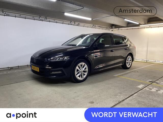 Skoda OCTAVIA Combi 1.0 e-TSI Sport Business 110 pk Automaat (DSG) | Navigatie | Parkeersensoren | Adaptieve cruise control | LED koplampen |