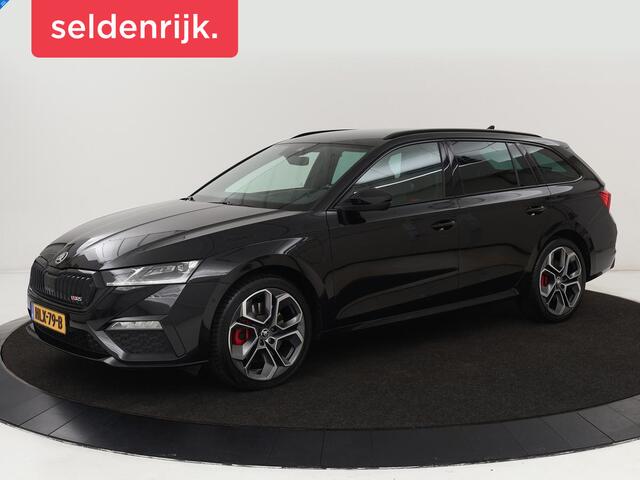Skoda OCTAVIA 1.4 TSI RS iV PHEV | Head-Up | Stoel & stuurverwarming | Adaptive cruise | Standkachel | Matrix LED | Massage | Alcantara | Camera | Carplay | Memory | Canton Sound | Virtual Cockpit | Side Assist