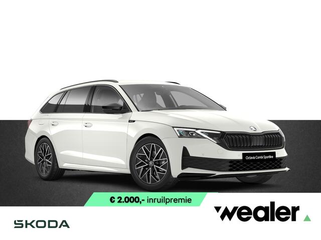 Skoda OCTAVIA Combi Sportline Tour 1.5 TSI 150 PK DSG | Automaat | Trekhaak | Navigatie & Winter pakket | ¤ 2.950 tour voordeel |