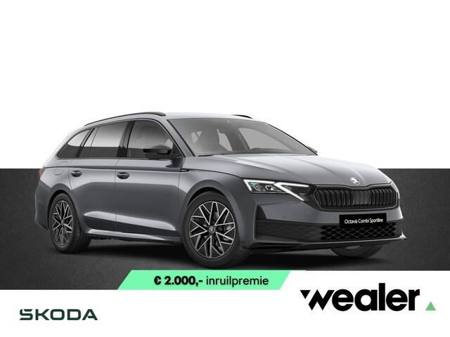 Skoda OCTAVIA Combi Sportline Tour 1.5 TSI 150 PK DSG | Automaat | Trekhaak | Navigatie & Winter pakket | ¤ 2.950 tour voordeel |