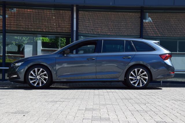 Skoda OCTAVIA Combi 1.5 e-TSI 150PK Sport Business DSG Automaat | Org. NL | BOVAG Garantie | Adaptieve Cruise Control | Virtual Cockpit | Apple Carplay/Android Auto | 18'' Velgen | Full LED |