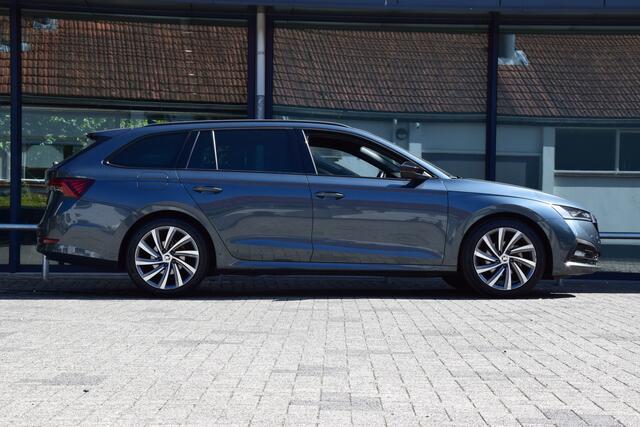 Skoda OCTAVIA Combi 1.5 e-TSI 150PK Sport Business DSG Automaat | Org. NL | BOVAG Garantie | Adaptieve Cruise Control | Virtual Cockpit | Apple Carplay/Android Auto | 18'' Velgen | Full LED |