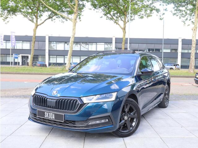 Skoda OCTAVIA Combi iV 1.4 TSI PHEV 204PK | Panodak | Head-up | Keyless | Camera | Virtual | Memory | Stoel&Stuurverwarming |