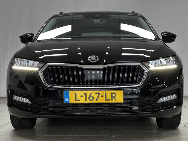 Skoda OCTAVIA Combi 1.0 TSI Business Edition/ Nieuw Model!/ Virtual Cockpit!/ LED Koplampen/ Elek.Klep/ Apple+Android/ DAB+/ 16''LMV/ Keyless/ Clima/ Navi/ Cruise/ Bluetooth/ Multi.LEDER.Stuur/ Elek.Pakket/ Isofix/ PDC V+A.