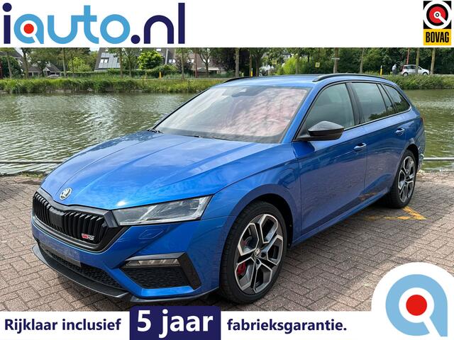 Skoda OCTAVIA Combi 1.4 TSI RS iV PHEV Matrix LED/ACC/Keyless/Camera/Head-up/Columbus/Trekhaak wegkl./19"