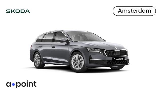 Skoda OCTAVIA Combi Business Edition Plus m-HEV 1.5 TSI 115 pk 7 versn. DSG | Trekhaak wegklapbaar| Chrome pakket