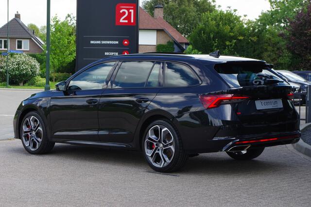 Skoda OCTAVIA Combi 1.4 TSI RS iV 245 PK PHEV BNS, Panoramadak, Leder-Alcantara, Memory, Carplay, Head-Up