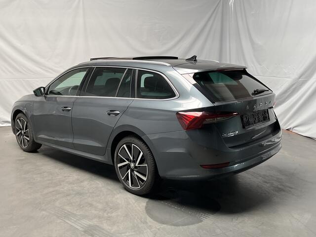 Skoda OCTAVIA Combi 1.4 TSI iV PHEV Style / AUTOMAAT/ PANO/ LEER/ STUUR+STOEL VERWARM. V+A/ PARK. SENSOR. V+A/ CAMERA/ ERGOSEAT/ ELEK. ACHTERKLEP/ SMARTLINK/ KEYLESS/ ACC/ NAVI/ DAB/ CLIMA/ DRIVE-MODI/ ISOFIX/ 18'' LMV